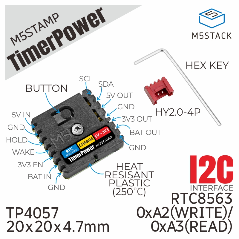 M5Stack - M5Stack Chính Thức M5Stamp Hẹn Giờ