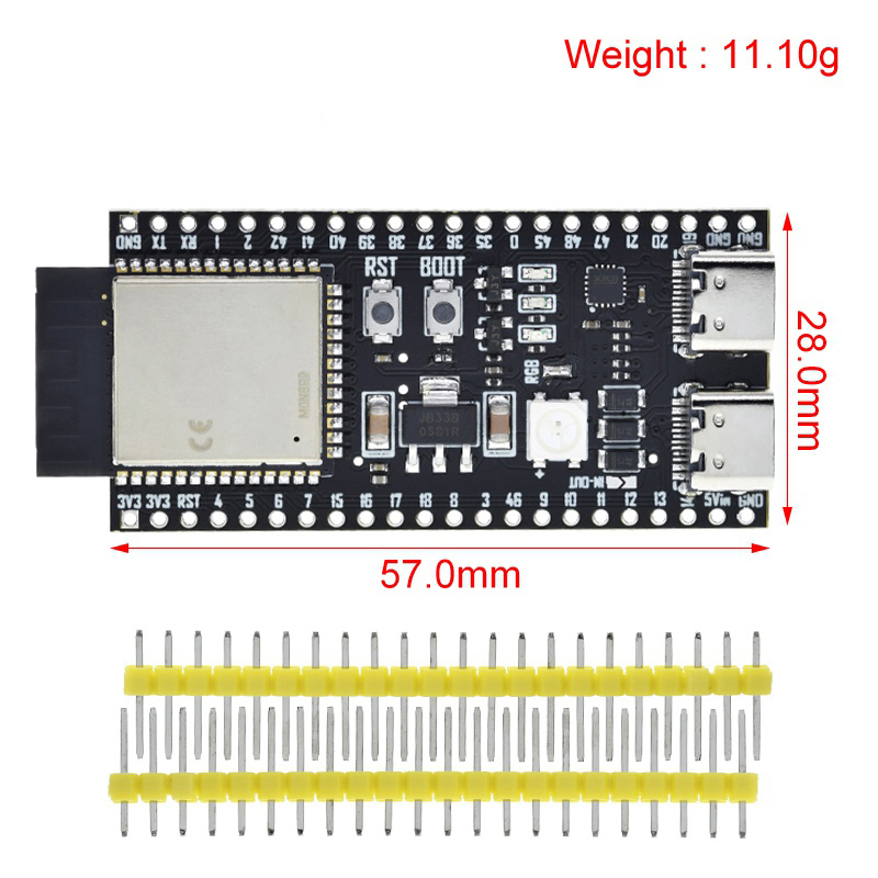 ESP32-S3-DevKitC-1 ESP32-S3 Wi - đánh giá và giá Esp32 S3 Devkitc 1